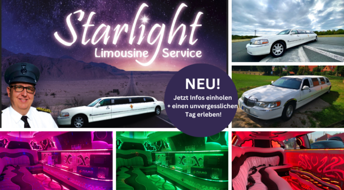 Ein Hauch von Hollywood – Starlight Limousine Service bietet glamouröse Fahrten für besondere Momente