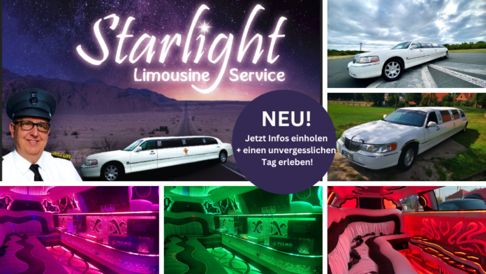 Ein Hauch von Hollywood – Starlight Limousine Service bietet glamouröse Fahrten für besondere Momente