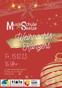 Weihnachtskonzert am 15.12.2023