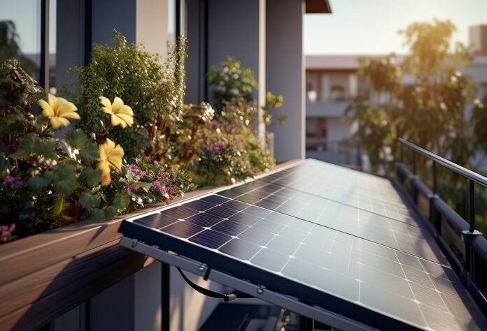 Die Stadt fördert den Kauf und Einbau von Balkon-Solaranlagen