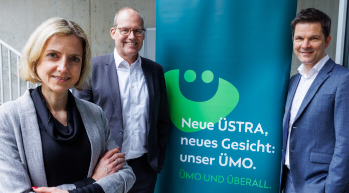 Neue Marke für den Nahverkehr der Region Hannover - ÜSTRA, GVH und regiobus werden zur neuen ÜSTRA
