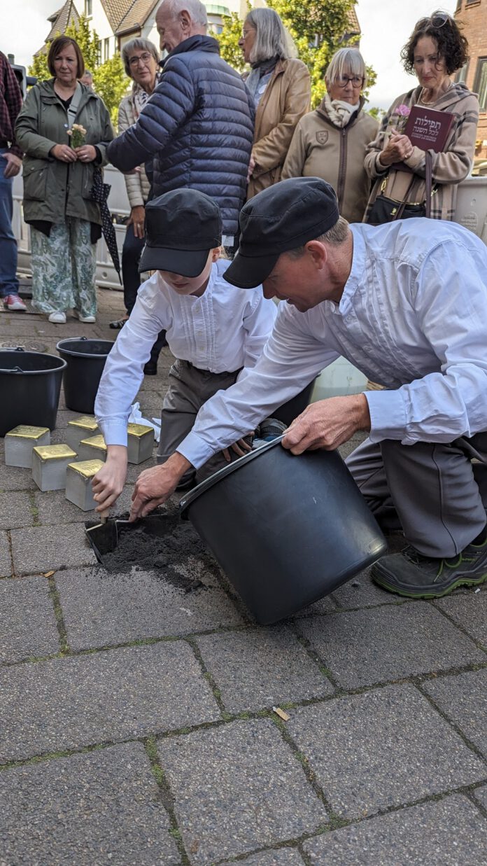 6 Stolpersteine erinnern an das Schicksal der Seelzer Familie Willner