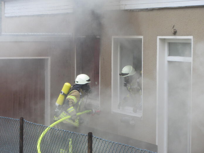 Zimmerbrand in Letter am Samstagmorgen