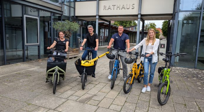 Die Stadt Seelze setzt auf E-Bikes: Emissionen bei Dienstfahrten reduzieren