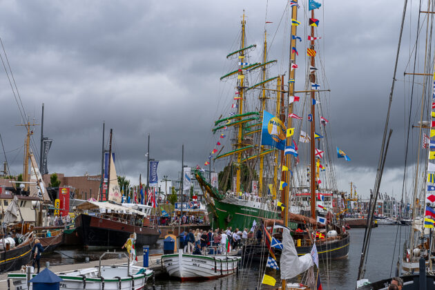 Die Alexander von Humboldt 2 auf der Veranstaltung "Maritime Tage"