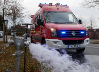 Hydrantenüberprüfung in Seelze am 14.09.2024, Foto Feuerwehren Seelze