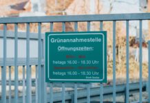 Die städtische Grüngut-Annahmestelle ist ab September wieder geöffnet