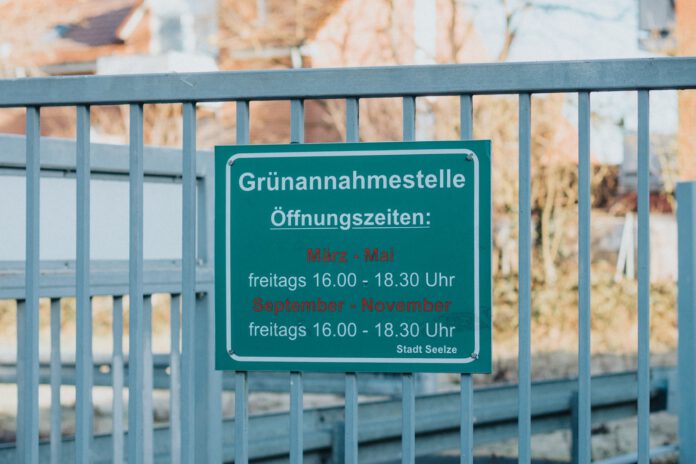 Die städtische Grüngut-Annahmestelle ist ab September wieder geöffnet