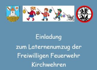 Laternenumzug am 26.10.2024 - Freiwillige Feuerwehr Kirchwehren lädt ein