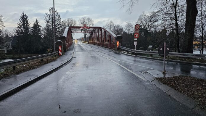 Reparaturen abgeschlossen - Die Kanalbrücke an der Göxer Landstraße ist wieder freigegeben