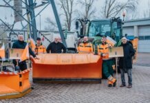 Städtischer Winterdienst: 44 Mitarbeiter sorgen für sichere Straßen