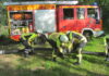 Die Übung der Feuerwehr demonstrierte die Wasserversorgung über lange Wegstrecke und die Herausforderungen dabei
