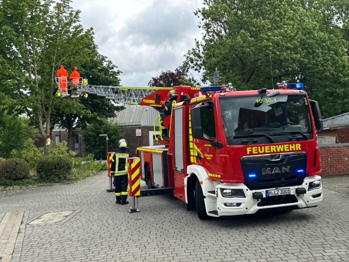 Der Einsatz der Ortsfeuerwehr Seelze zur Beseitigung eines umgestürzten Baums nach Sturmböen zeigt die schnelle Reaktion der Einsatzkräfte