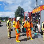 Ein Gefahrstoffaustritt auf dem Verschiebebahnhof Seelze führte zu einem Einsatz der Feuerwehr mit 42 Kräften vor Ort