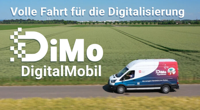 Das DigitalMobil zeigt praxisnahe Lösungen für Unternehmen im Einzelhandel und stellt Anwendungsbeispiele innovativer Technologien vor