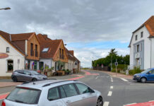 Die neue Ampel an der Harenberger Meile wird bis zum 8. September in Betrieb gehen und sorgt für mehr Sicherheit