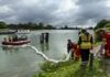 Der Kraftstoffaustritt am Mittellandkanal wurde erfolgreich von der Ortsfeuerwehr Lohnde und Seelze bewältigt