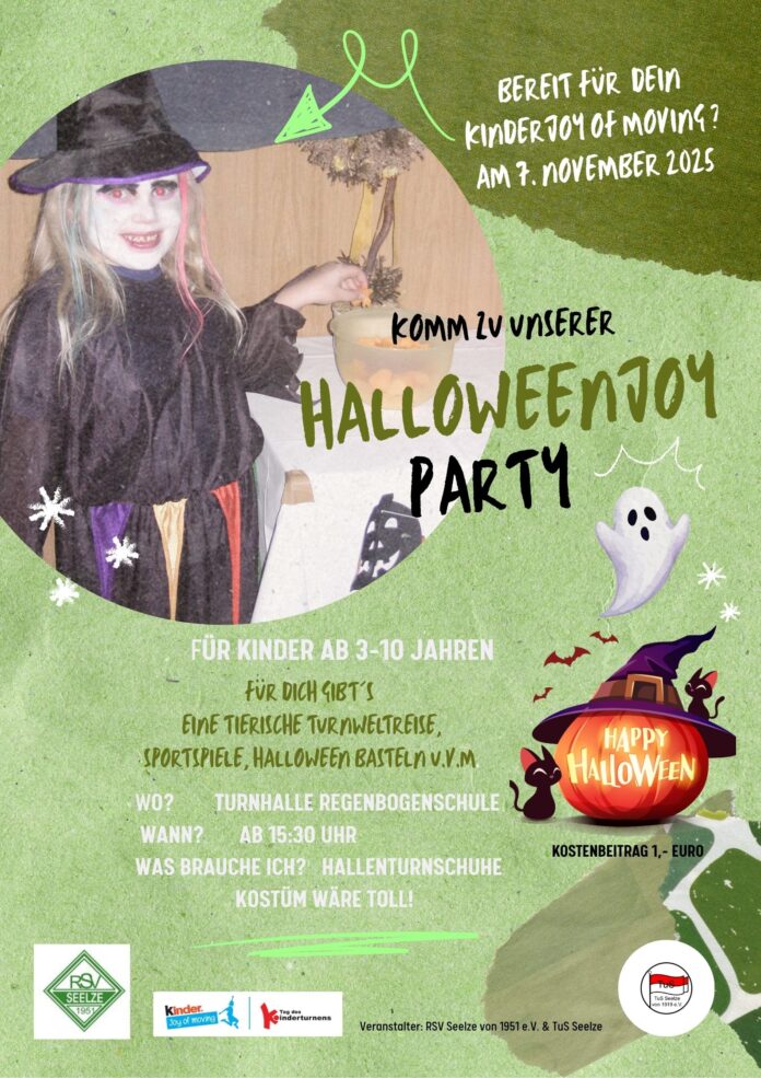 Erlebnisreicher Tag des Kinderturnens mit HalloweEnjoy begeistert Kinder und fördert Bewegung in einem spannenden Programm