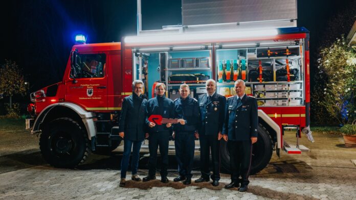 Neues Tanklöschfahrzeug für Feuerwehr: Robust, modern und geländegängig. Ein starkes Zeichen für die Sicherheit der Bevölkerung