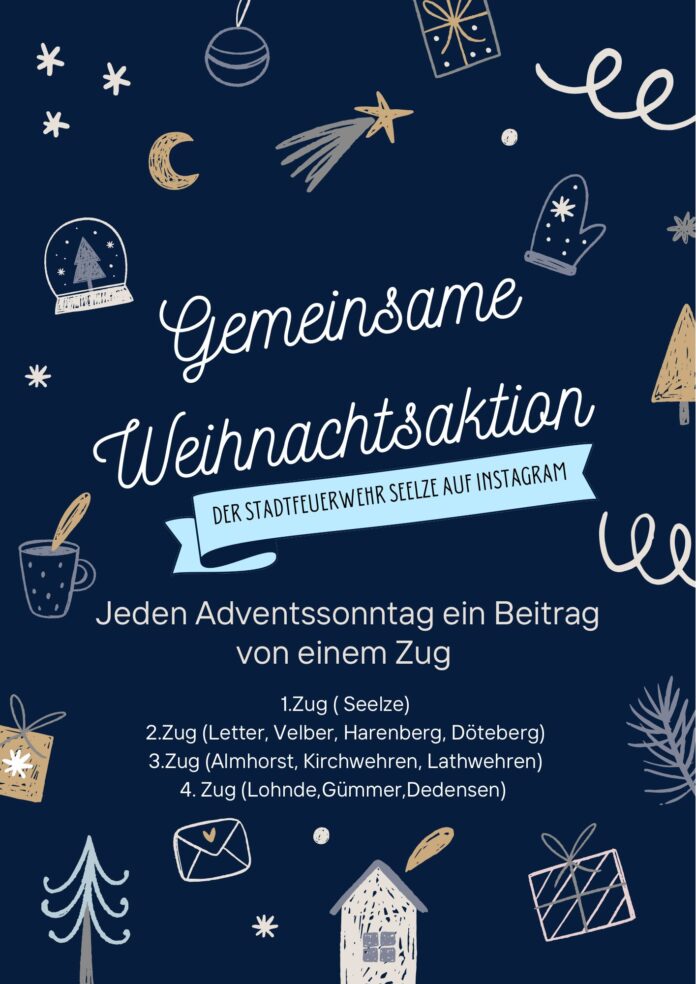 Seelzer Feuerwehren im Adventsmodus: Weihnachtsgrüße per Videoüberraschung sorgen für festliche Stimmung