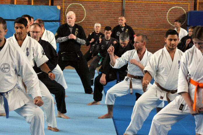 Der schwarze Riese der Kampfkunst begeistert beim Karate-Club Seelze und zeigt effektive Selbstverteidigungstechniken