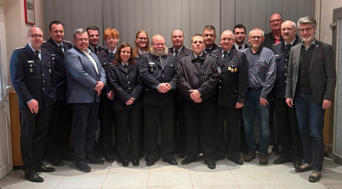 Neue Stärke: Die Ortsfeuerwehr Almhorst wächst, Jahreshauptversammlung am 7. März Neue Stärke: Die Ortsfeuerwehr Almhorst wächst und ehrt verdiente Mitglieder auf der Jahreshauptversammlung am letzten Samstag
