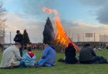 Osterfeuer mit dem RSV: 70 Kinder auf Ostereisuche, Eiswagen und ein langer Abend am Lagerfeuer
