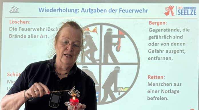 Modulare Brandschutzerziehung – Theorie in Kitas und Schulen Brandschutzerziehung startet in Seelze: Feuerwehr schult Kinder in Kitas und Schulen – mit Notruf 112, Rauchmeldern und Übungen