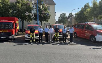 Die Stadt Seelze übergab am 07.07.2026 neue Fahrzeuge für die Feuerwehr in Seelze, Almhorst, Lohnde und Letter