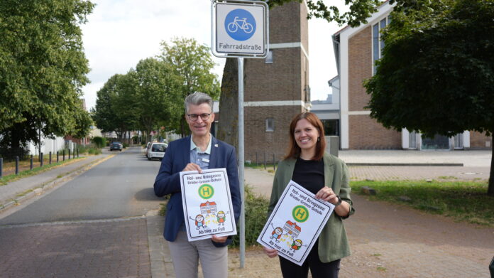 Neue Verkehrsregeln an der Brüder-Grimm-Schule in Seelze Neue Verkehrsregeln an der Brüder-Grimm-Schule in Seelze: Fahrradstraße und Elternhaltestellen sollen seit Schulstart den Schulweg sichern